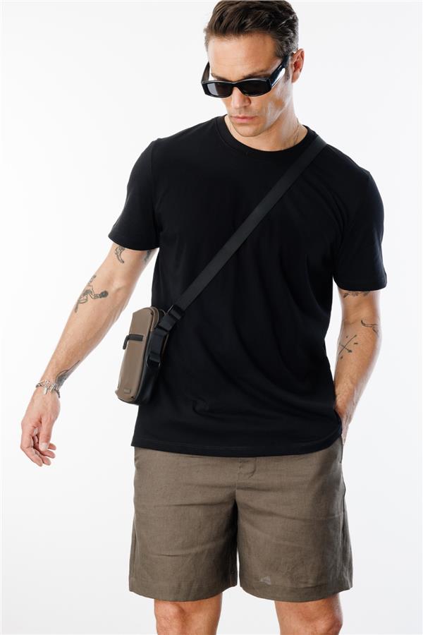 Bisiklet Yaka Basic Tişört